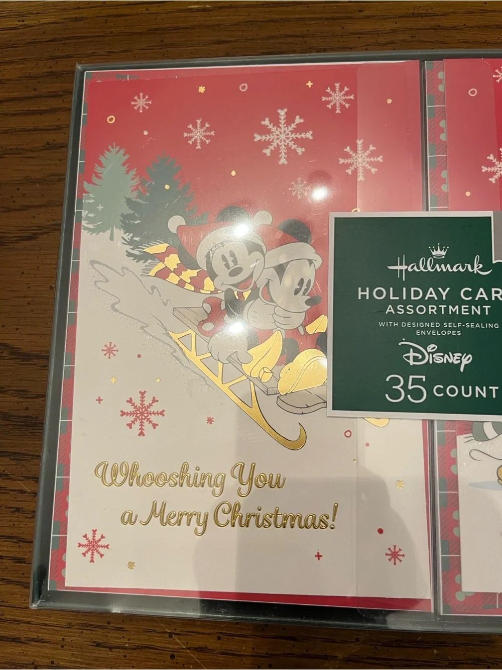 Hallmark Disney Mickey Mouse Holiday Cards, new